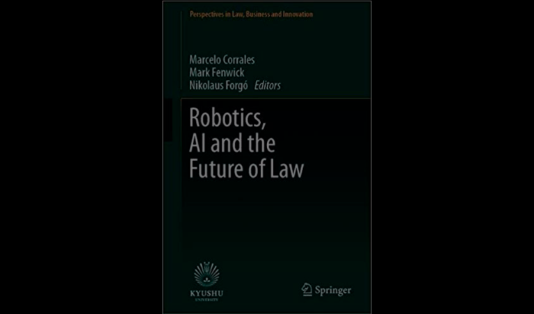 Nuevo Libro Publicado: Robótica, Inteligencia Artificial y el Futuro del Derecho.