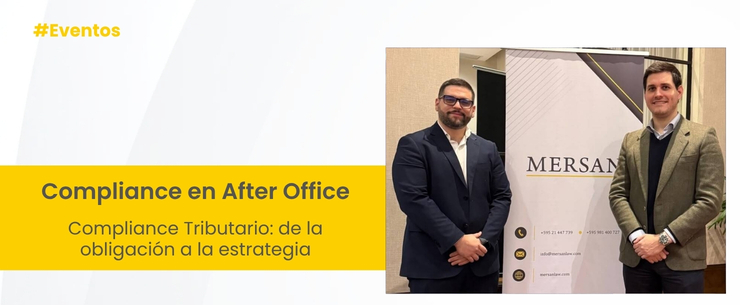 Horacio Sánchez y Federico Martínez participaron en Compliance en After Office, organizado por la APEC